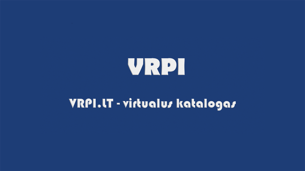 VRPI – Interneto Technologijų Katalogas